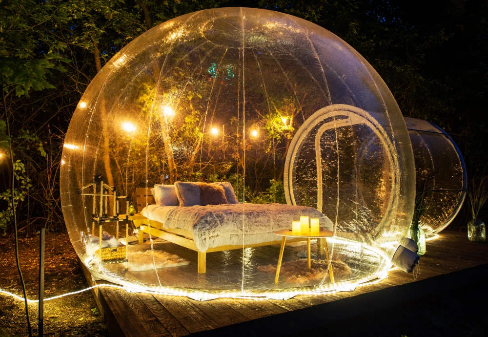 bubble tents in texas