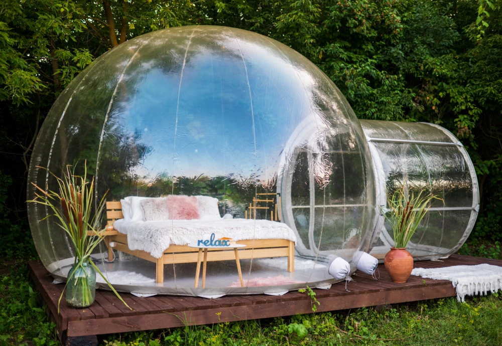 bubble dome clear tent